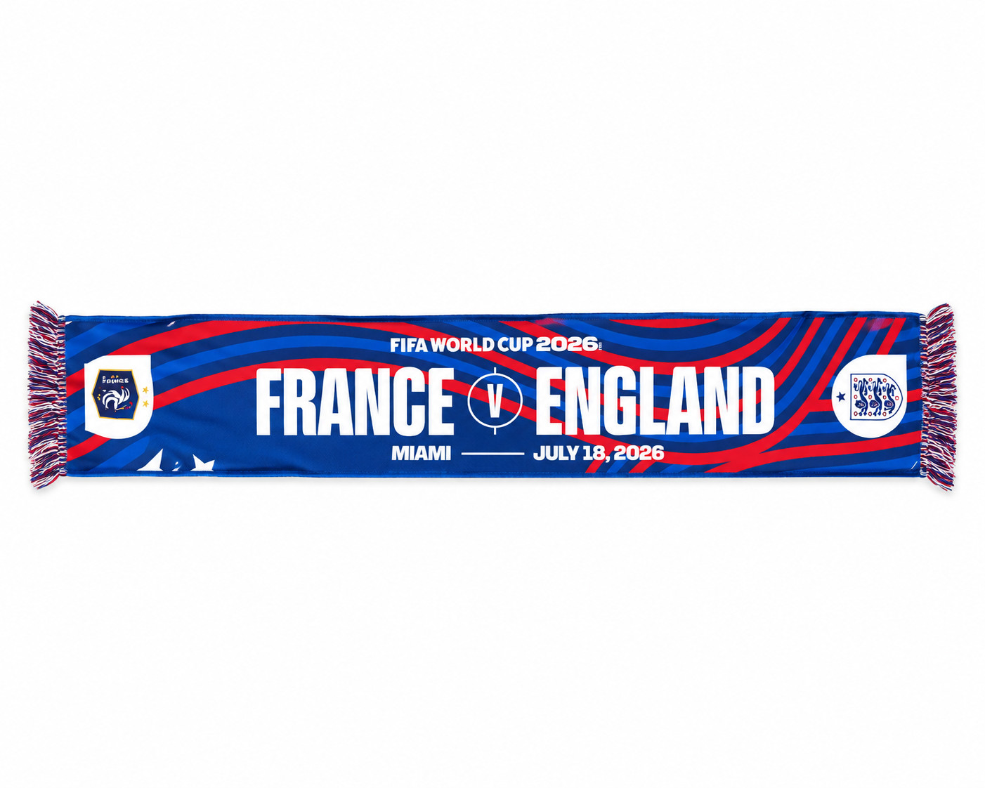 FIFA World Cup 2026 scarf england vs france FIFA World Cup 2026 scarf england vs france