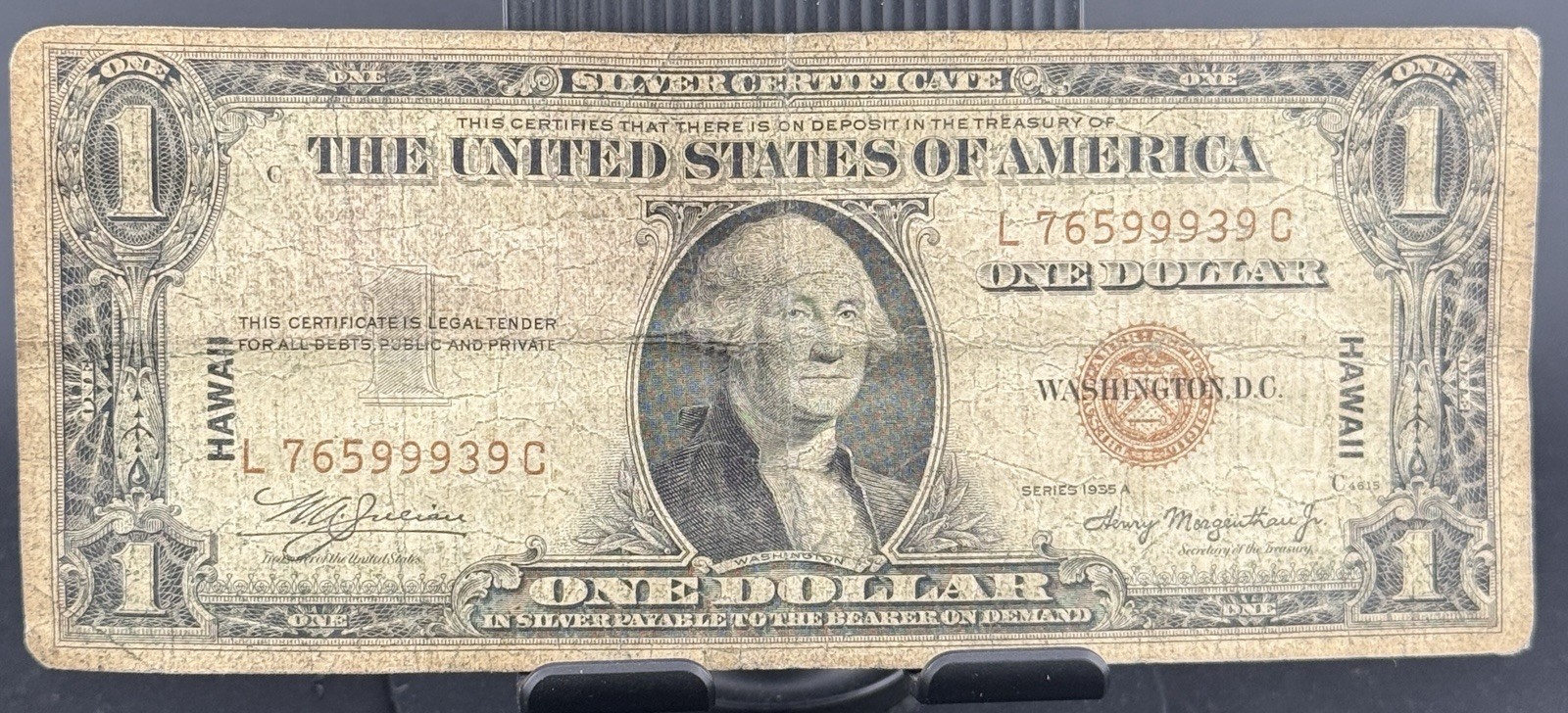 (2) 1935A $1.00 Silver Certificates Hawaii (2) 1934 Notes (1) 1928 B Note Silver (2) 1935A $1.00 Silver Certificates Hawaii (2) 1934 Notes (1) 1928 B Note Silver