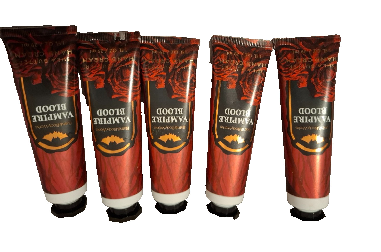 Lot of 5 Bath & Body Works Halloween Vampire Blood Shea Butter Hand Cream NWT Lot of 5 Bath & Body Works Halloween Vampire Blood Shea Butter Hand Cream NWT