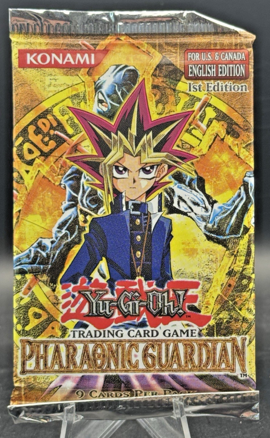Yu-gi-oh Pharaonic Guardian 1st Edition Sealed Booster Pack Yu-gi-oh Pharaonic Guardian 1st Edition Sealed Booster Pack