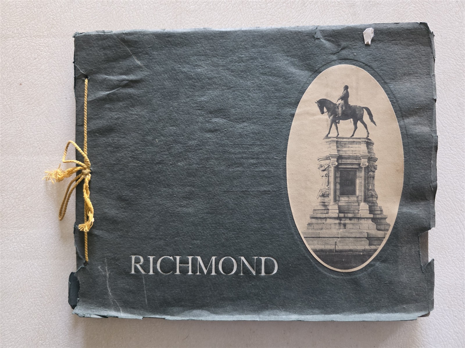 Richmond Virginia Antique Book Portfolio of Photographs 1902, 24 Photogravures