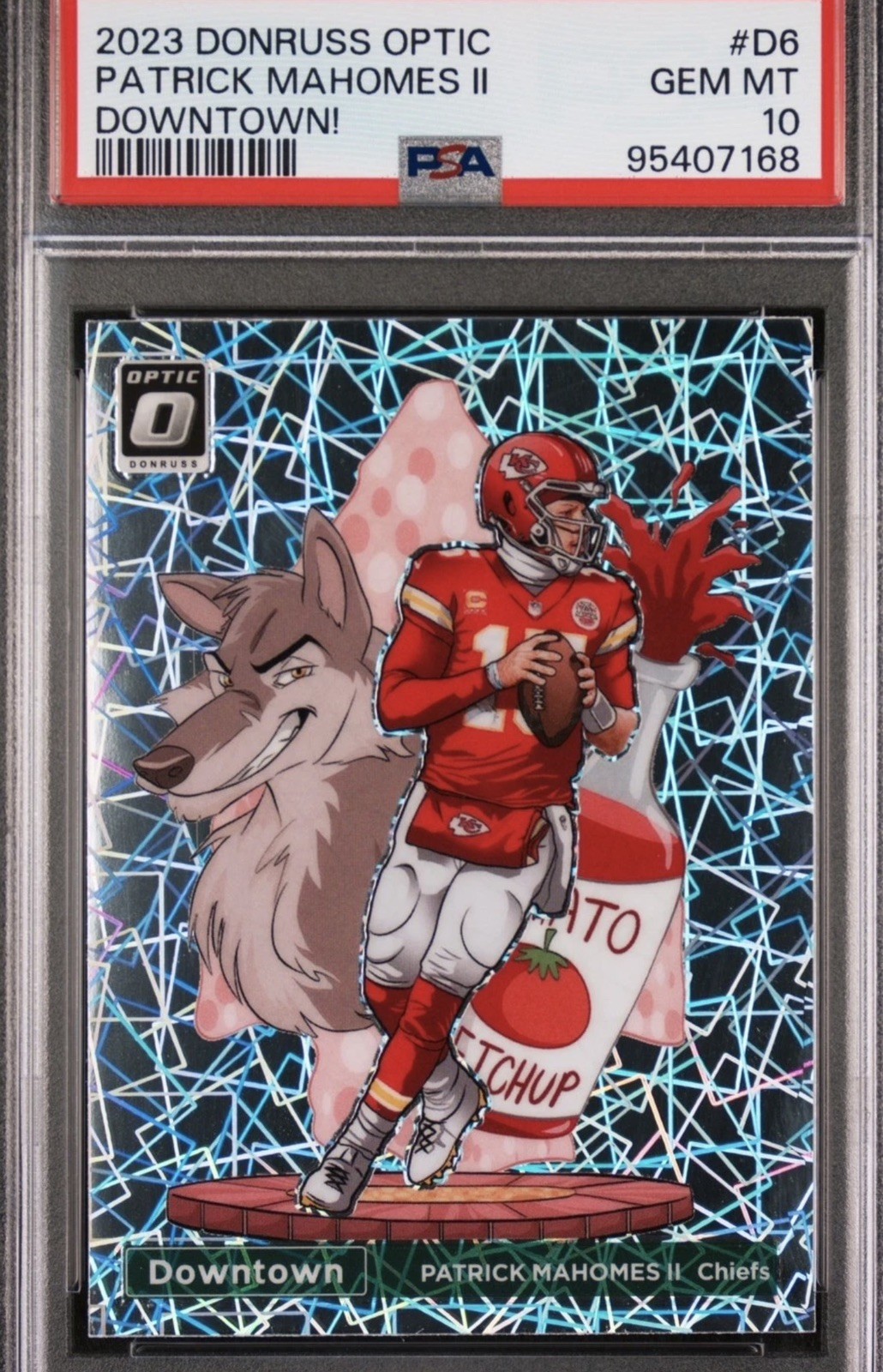 NFL PACKS: 2023 Patrick Mahomes PSA 10 Downtown Edition PACK
