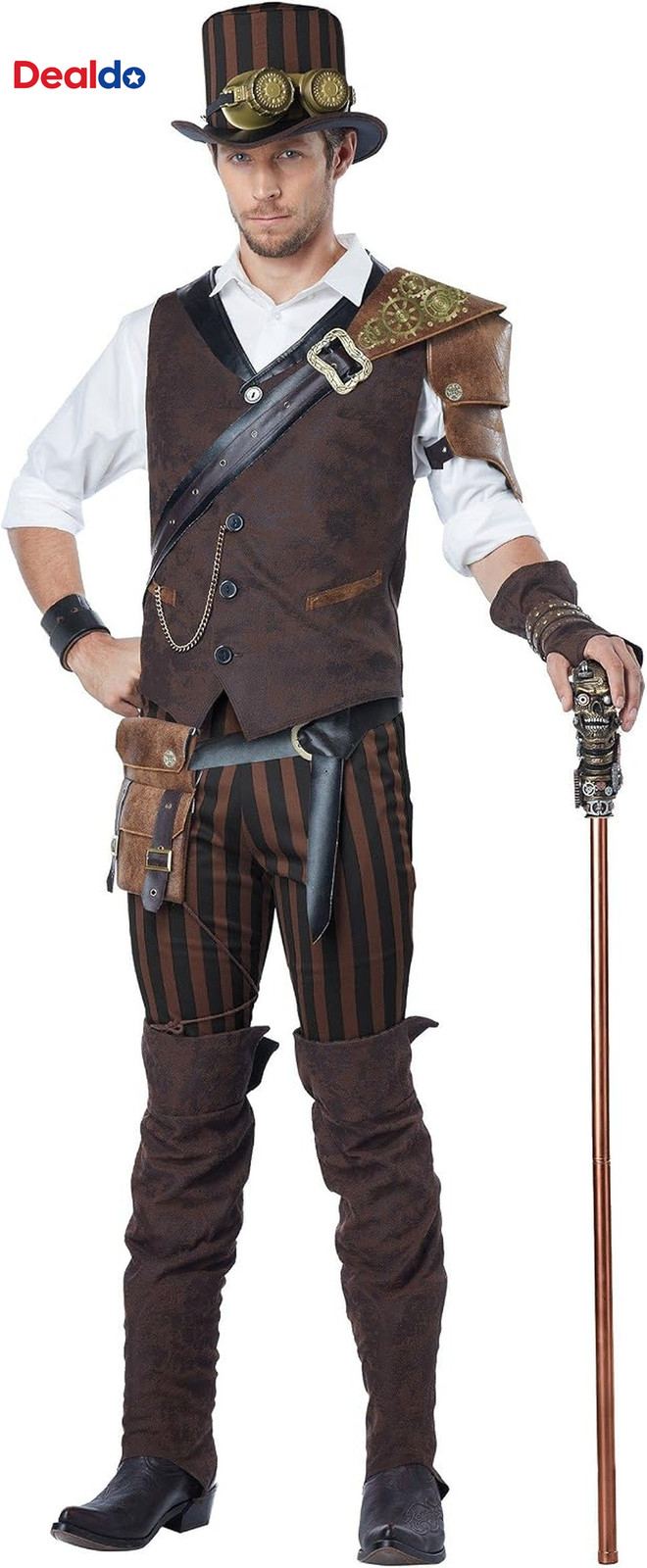 Men'S Steampunk Adventurer Costume Men'S Steampunk Adventurer Costume
