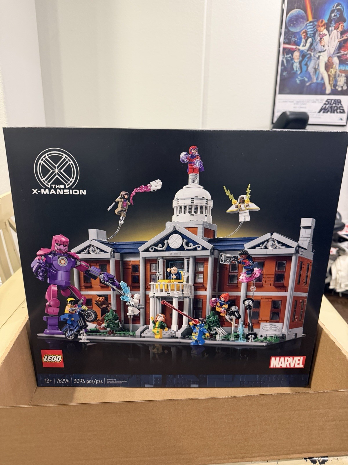 Lego 76294 Marvel\'s The X-Men X-Mansion 3093 PCS *NEW FACTORY SEALED* Lego 76294 Marvel\'s The X-Men X-Mansion 3093 PCS *NEW FACTORY SEALED*