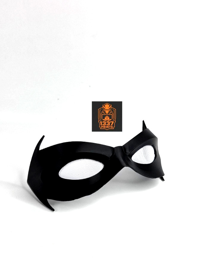 Robin Nightwing Red Hood Domino Mask Lenses Cosplay Costume Wearable 3D Print
