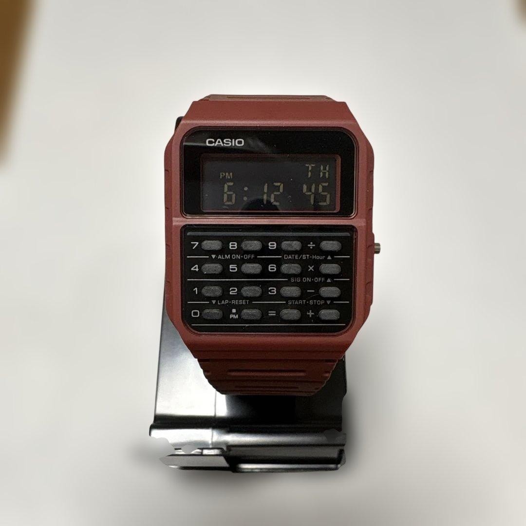 CASIO digital watch CA-53WF-4B used battery operated black digital watch