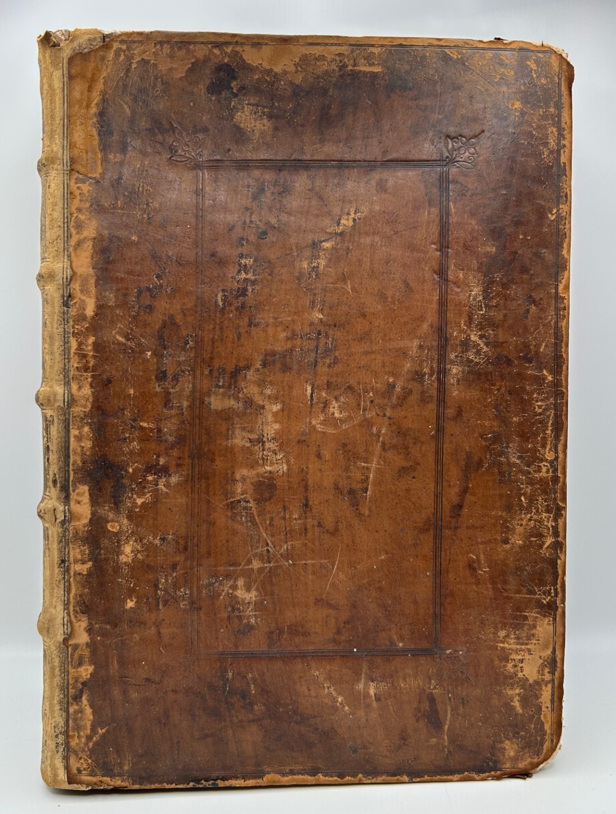 Camden\'s Britannia 1607 Edition No Maps Antiquarian Rare Book Good Calf Binding
