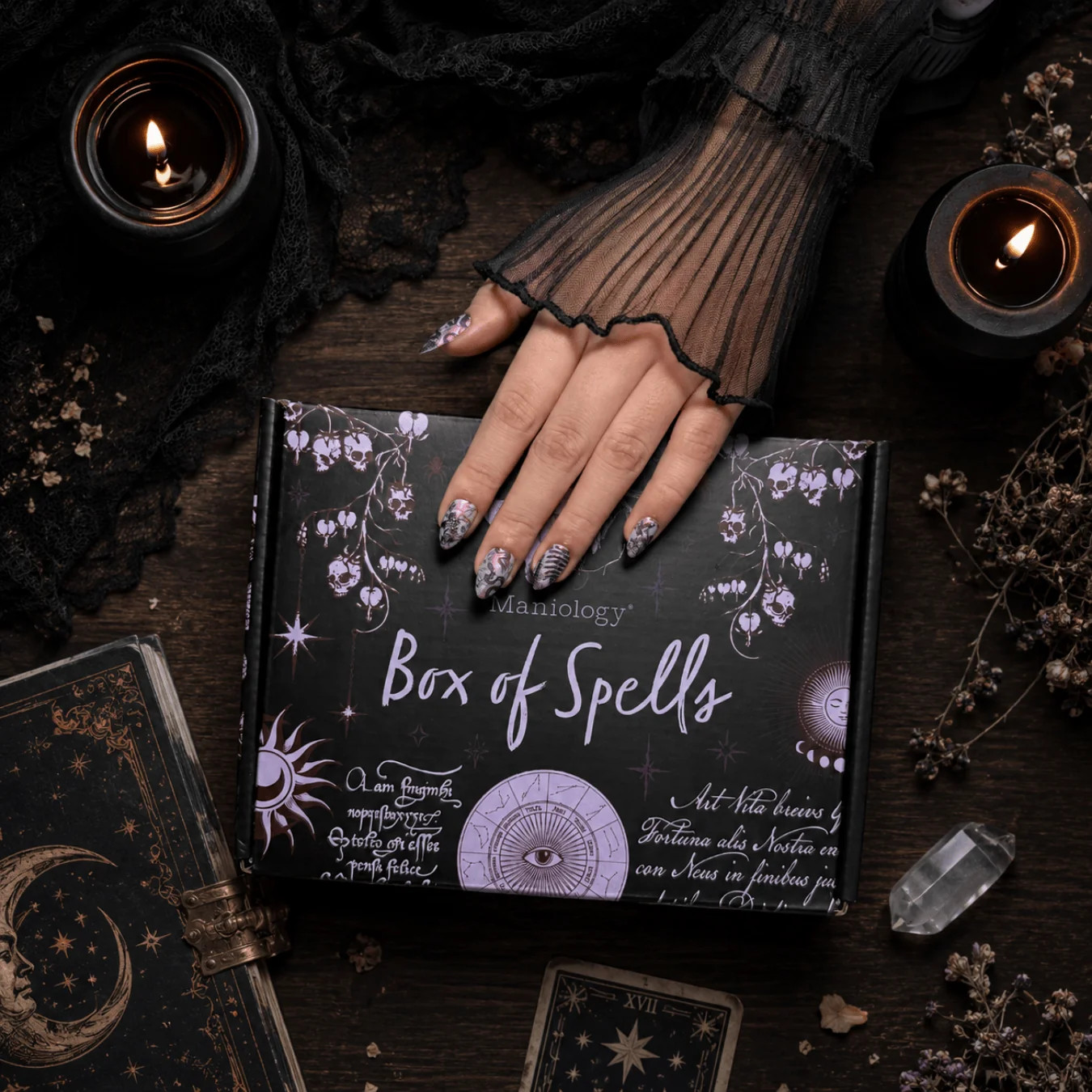 Maniology Box of Spells 2026 SOLD OUT Limited Edition Nail Stamping Art Box