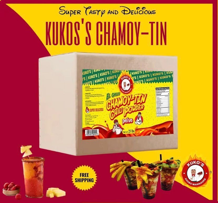 Kuko\'s Chamoy-Tajin Chili Powder 25 lb Bulk Box Mexican Seasoning