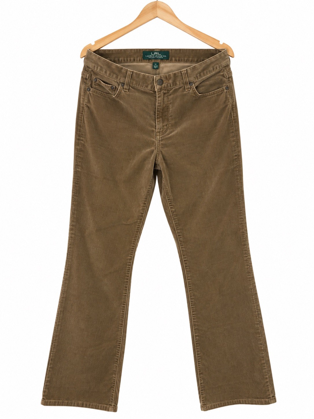 94.LRL Lauren Ralph Lauren Corduroy Bootcut Pants Womens 10 Brown 94.LRL Lauren Ralph Lauren Corduroy Bootcut Pants Womens 10 Brown