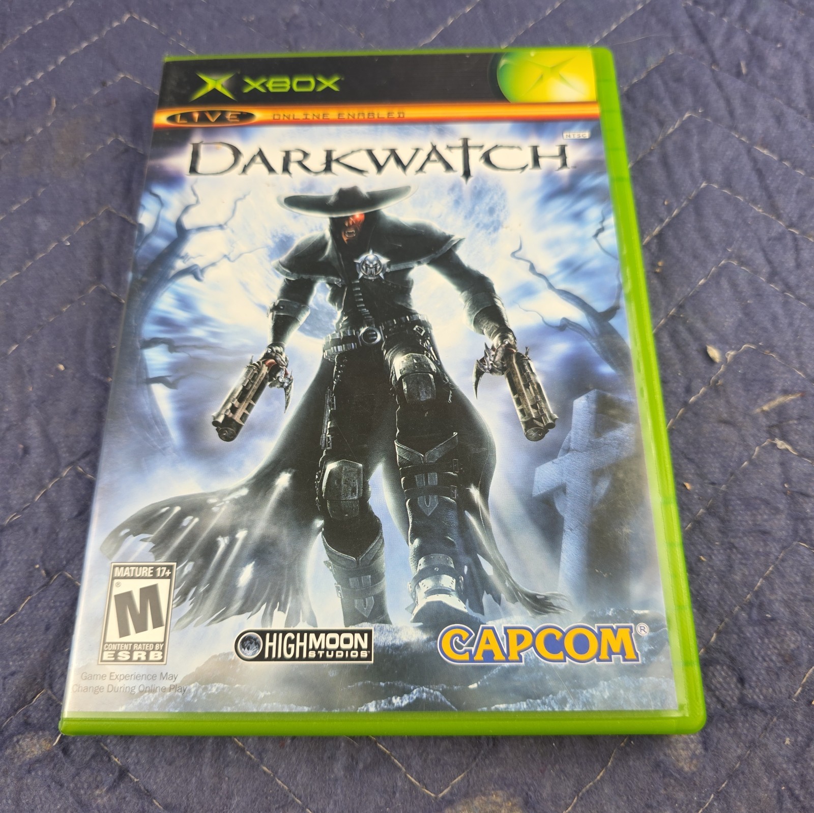 Darkwatch (Microsoft Xbox, 2005) Authentic, Complete, Tested/Works Darkwatch (Microsoft Xbox, 2005) Authentic, Complete, Tested/Works