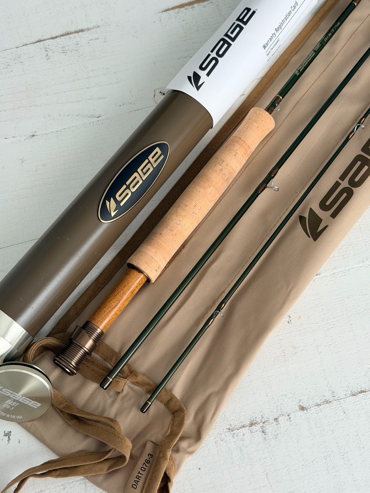 **BEAUTIFUL**🔥SAGE DART 0wt. 7’6”in Fly Rod🔥~LEGENDARY~🔥