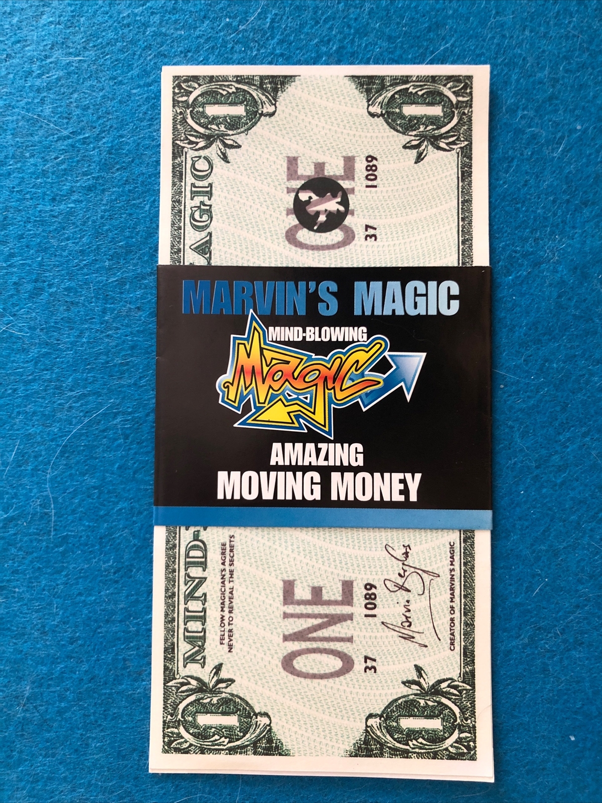 Vintage Marvin’s Magic Mind Blowing Magic - Amazing Moving Money - Rare New Vintage Marvin’s Magic Mind Blowing Magic - Amazing Moving Money - Rare New