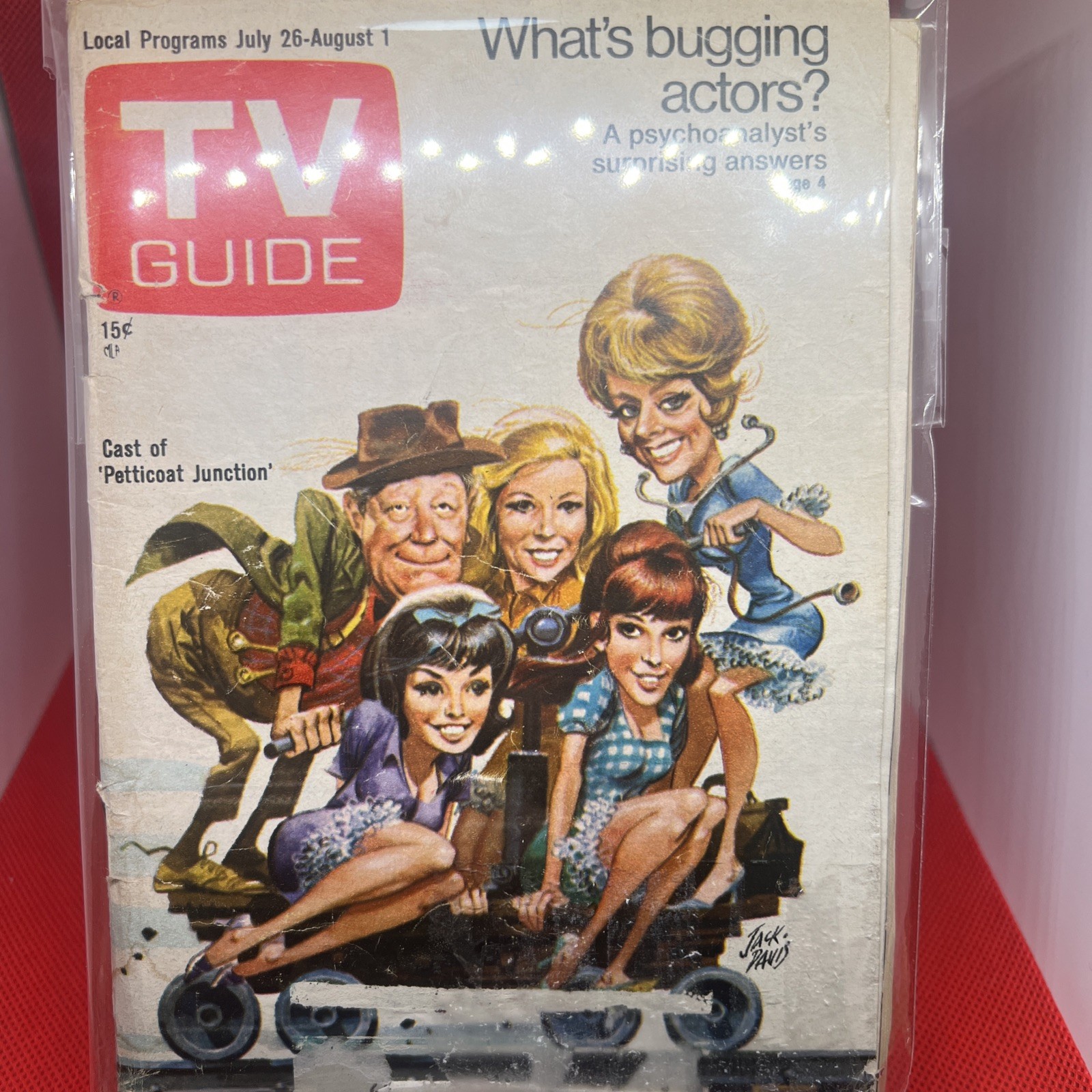 TV Guide July 1969 Petticoat Junction PDX Edition NEAR MINT No Label VG Q7 TV Guide July 1969 Petticoat Junction PDX Edition NEAR MINT No Label VG Q7