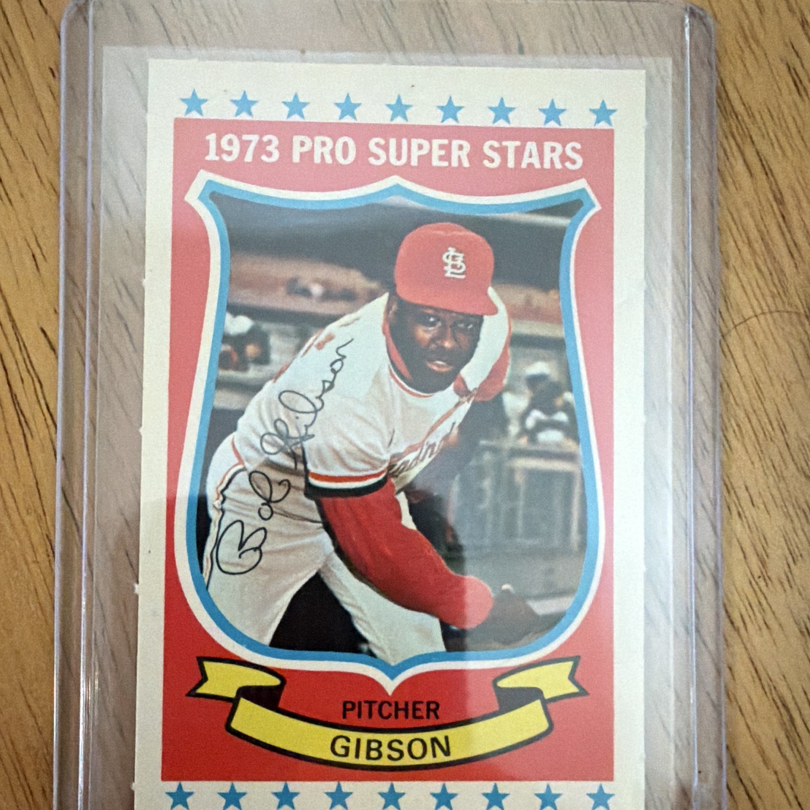 1973 Kellogg\'s Pro Super Stars Bob Gibson #14 St. Louis Cardinals Baseball 1973 Kellogg\'s Pro Super Stars Bob Gibson #14 St. Louis Cardinals Baseball