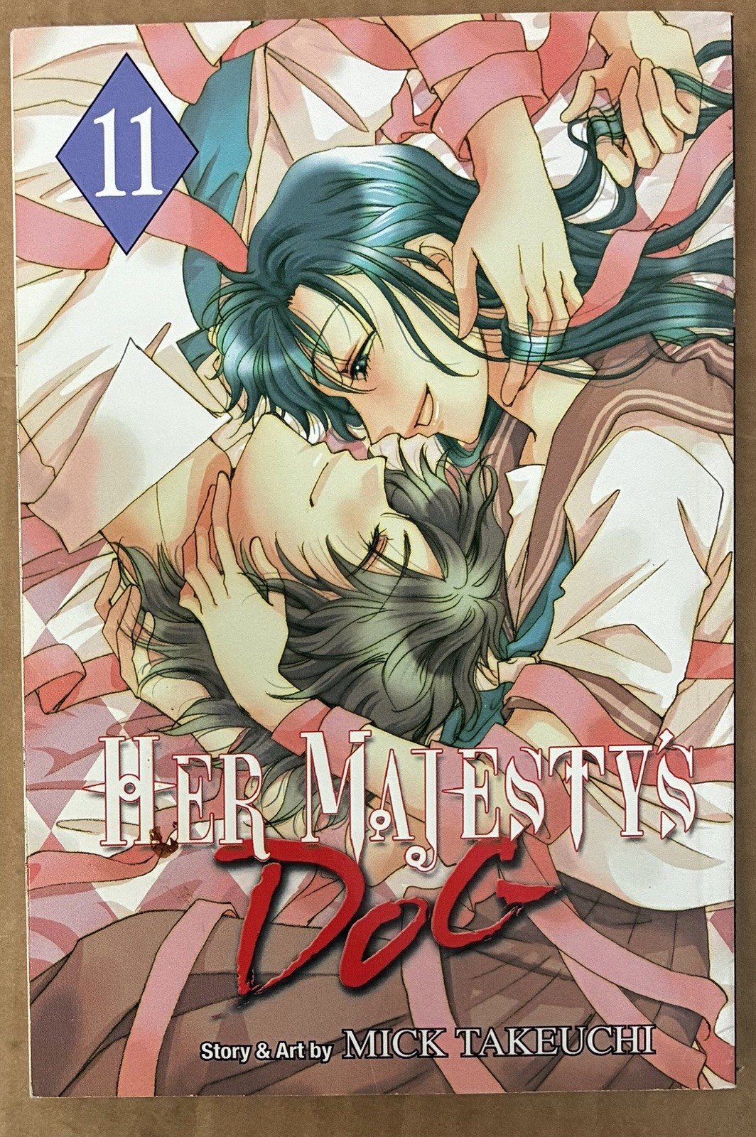 Her Majesty's Dog Volume 11 English Manga Mick Takeuchi Go Comi