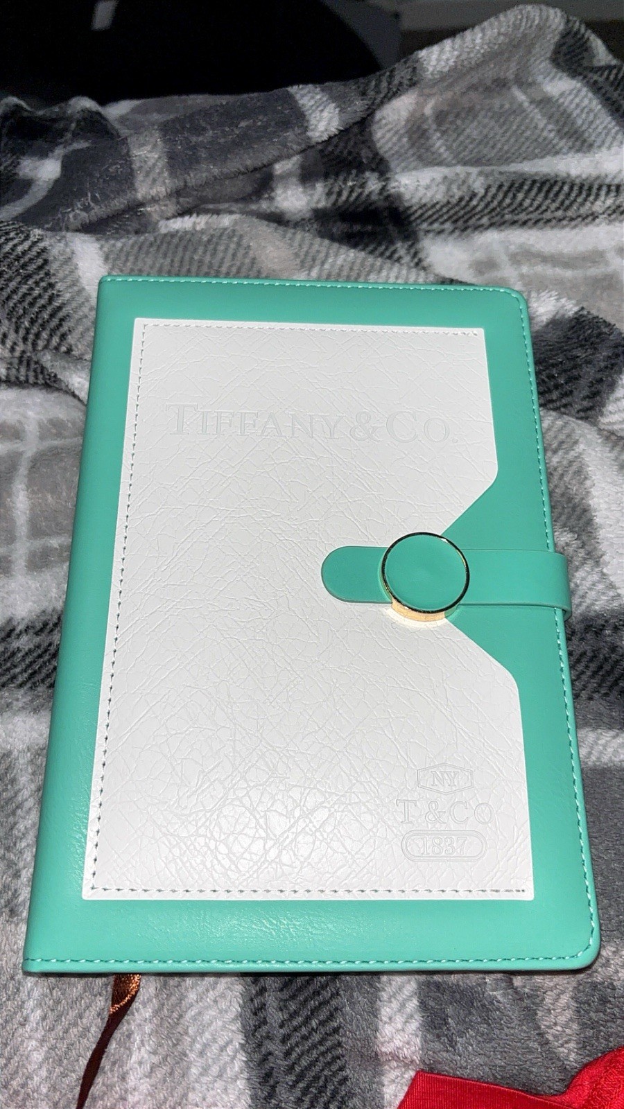 VIP GIFT Tiffany & Co. Notebook Lined with Magnetic Closure NOVELTY NEW VIP GIFT Tiffany & Co. Notebook Lined with Magnetic Closure NOVELTY NEW