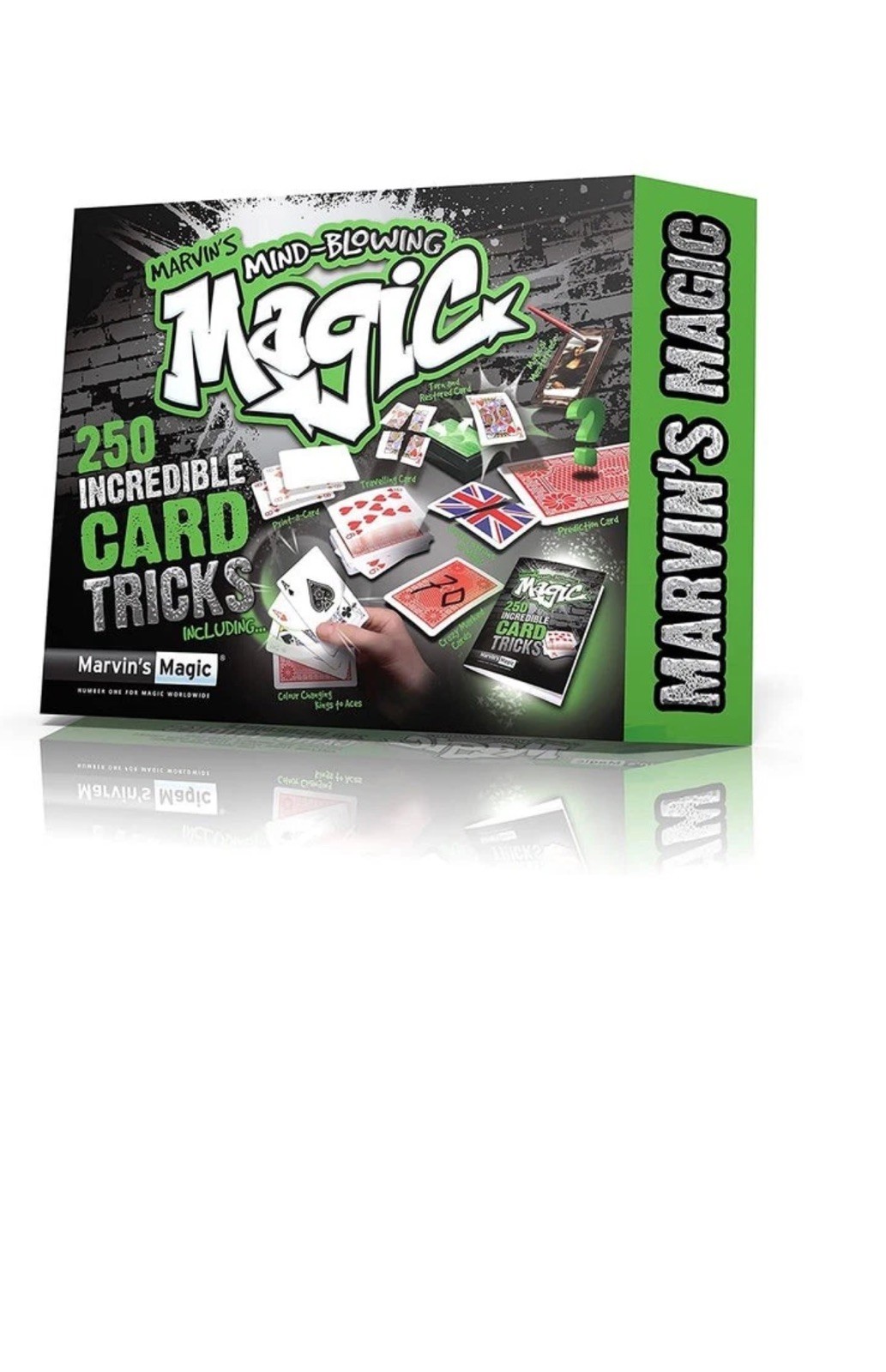 Marvin's Mind-Blowing Magic- 250 Card Tricks Set | Children and Adults Set Marvin's Mind-Blowing Magic- 250 Card Tricks Set | Children and Adults Set