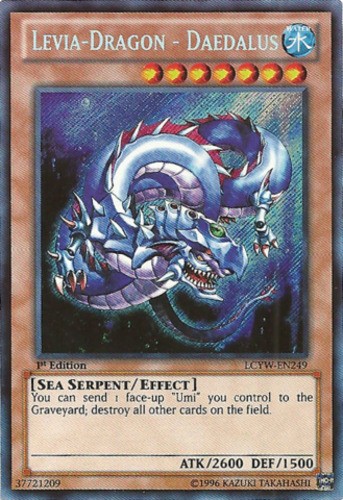 Levia-Dragon - Daedalus - LCYW-EN249 - Secret Rare - Unlimited Edition x1 - Near