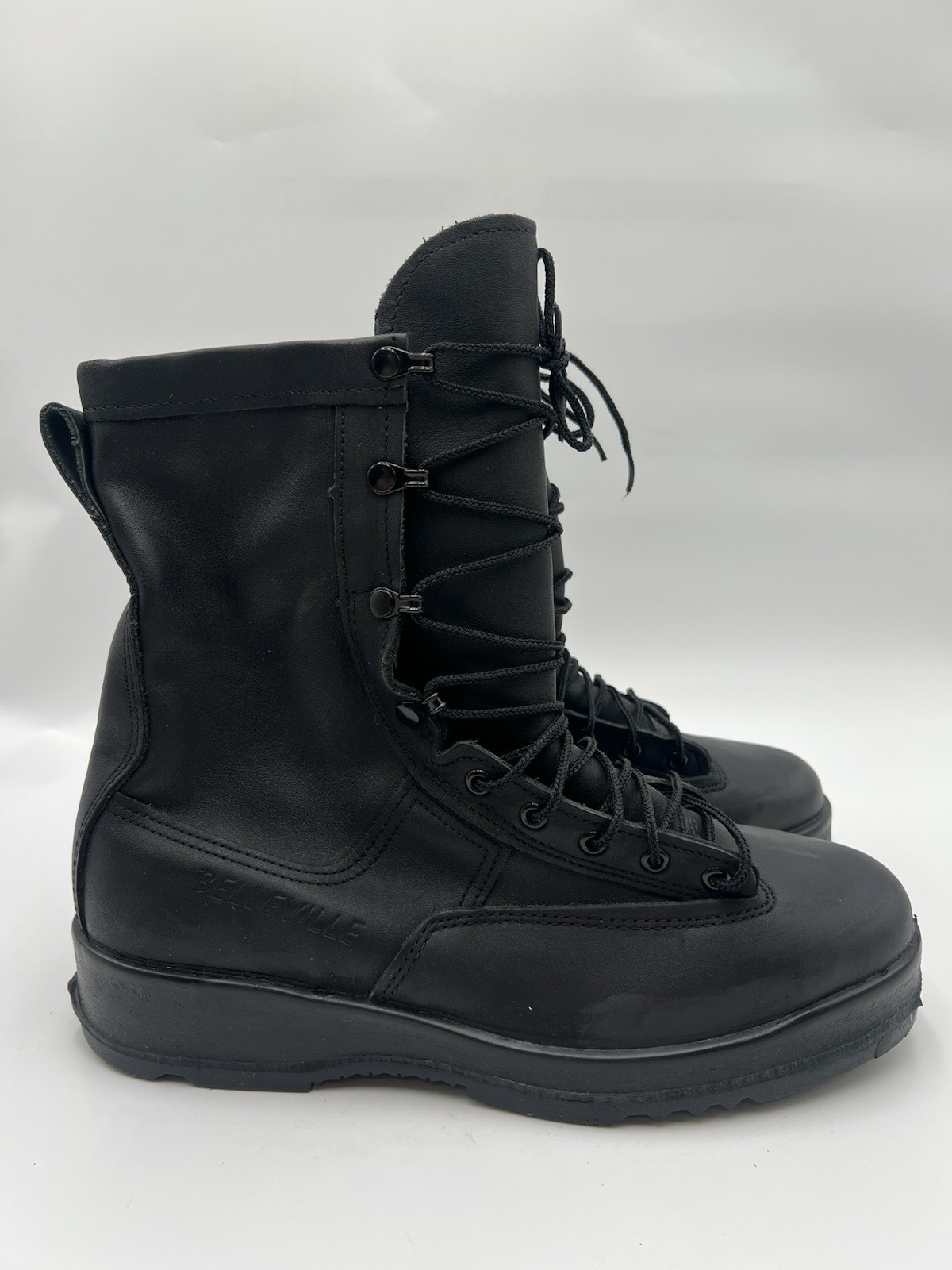 Belleville 800ST Black Steel Toe Tactical Boots Used Size 11