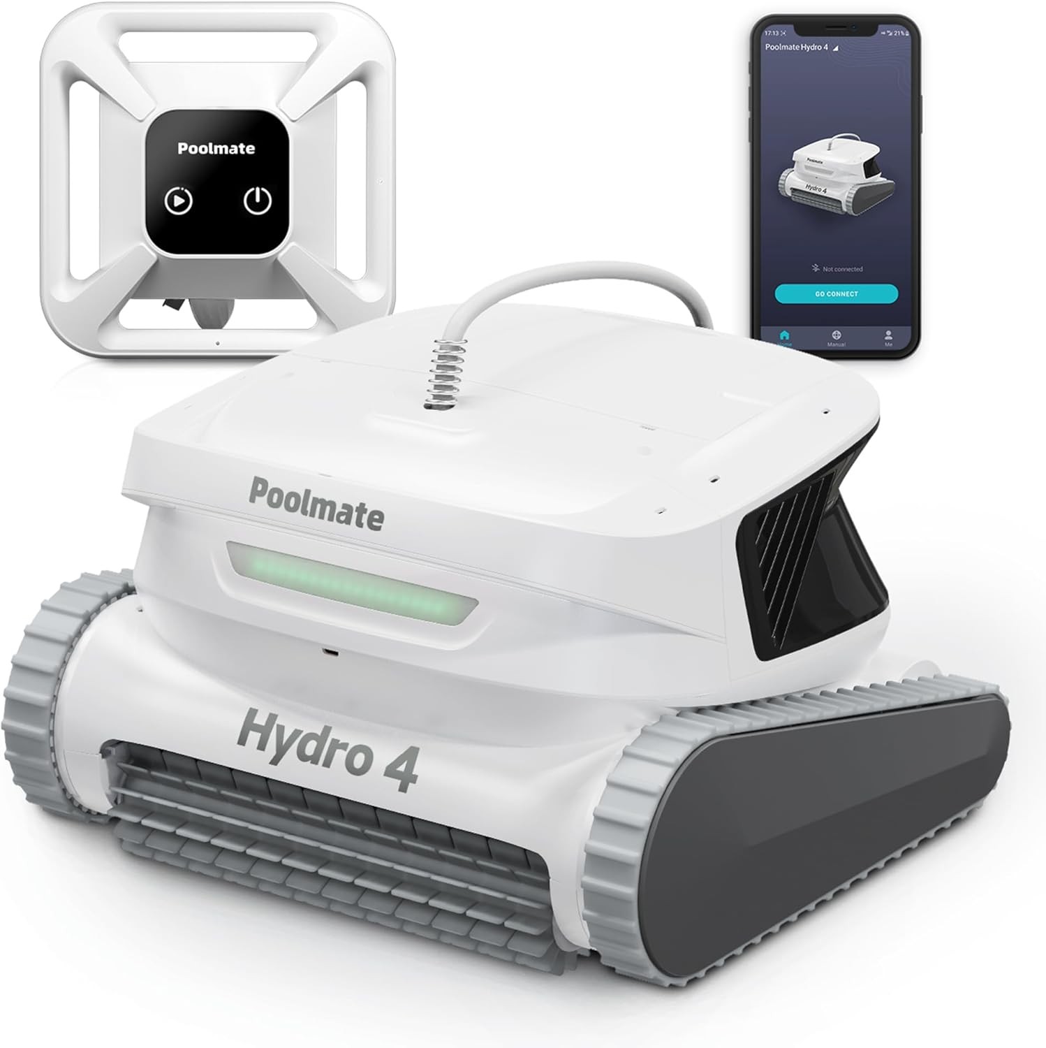 Chasing Hydro 4 Cordless Robotic Pool Cleaner, Pool Cleaners for Inground Pools Chasing Hydro 4 Cordless Robotic Pool Cleaner, Pool Cleaners for Inground Pools
