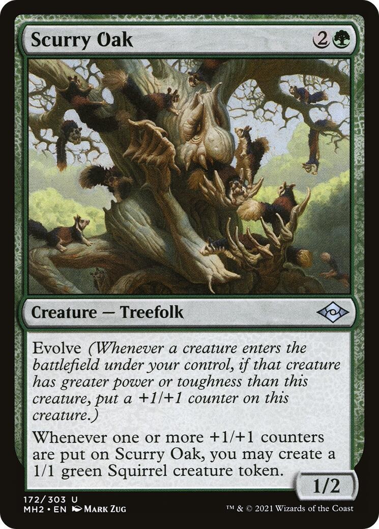 Scurry Oak #172 (NM) Modern Horizons 2 (MH2) MTG