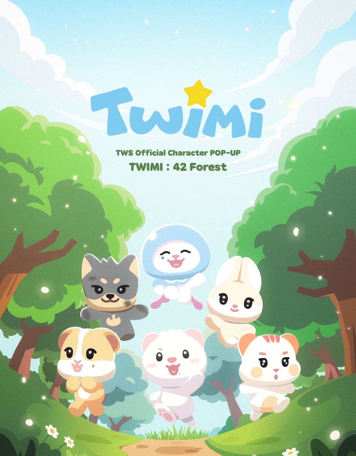 (Offline Proxy) TWS Official Character [ TWIMI : 42 Forest ] OFFICIAL MERCH