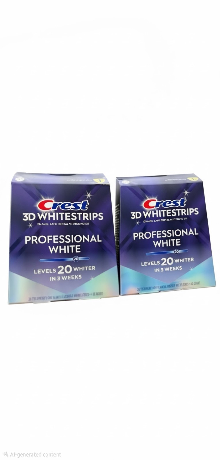 *2 Boxes* Crest 3D Whitestrips Professional White Whitening Strips Enamel Safe