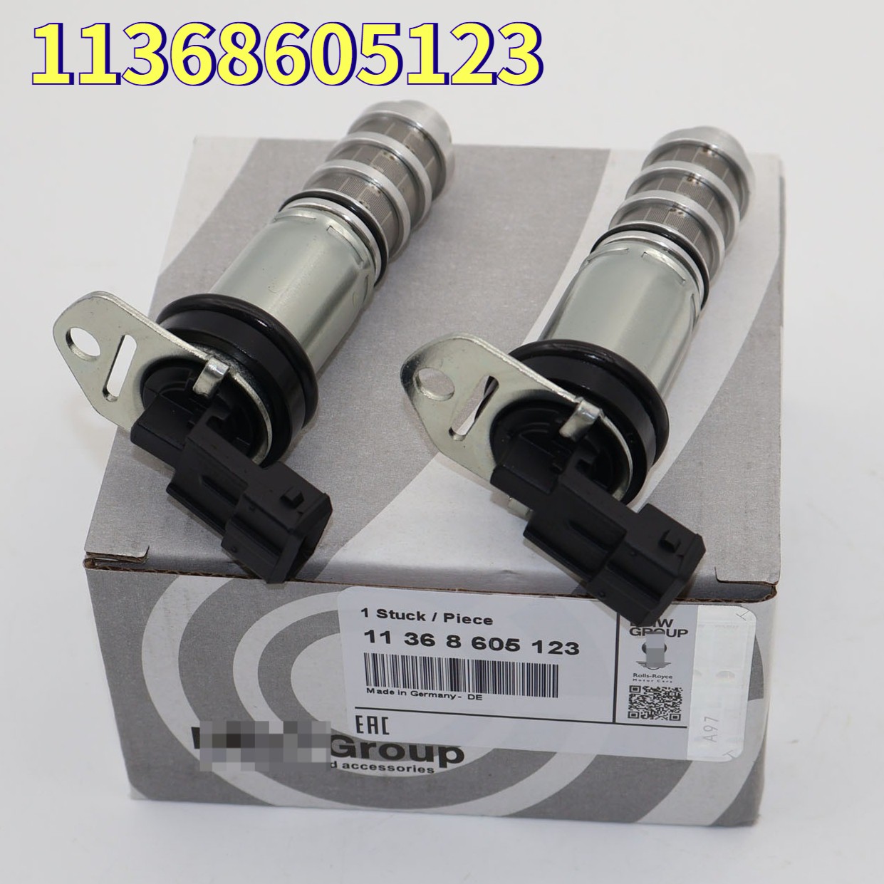 11368605123 2Pcs VVT Variable Valve Timing Solenoid Fits For BMW N55 S55 N63 N74 11368605123 2Pcs VVT Variable Valve Timing Solenoid Fits For BMW N55 S55 N63 N74