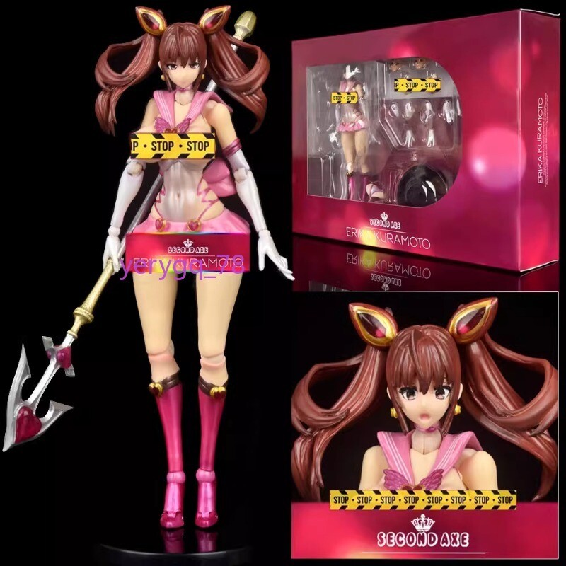 Native SECOND AXE HENTAI Erica Kuramoto 1/12 Action Figure Toy Collectible Model