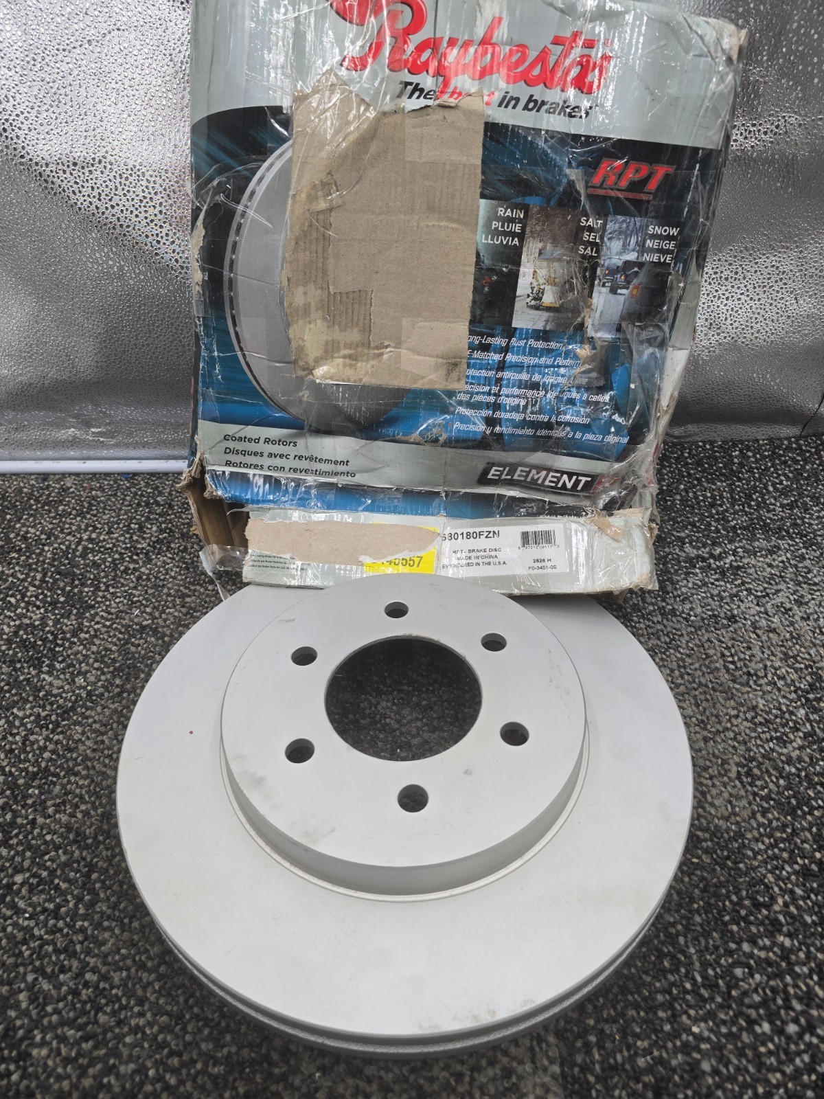 Raybestos 680180FZN Brake Disc Rotor For Ford F-150 Lincoln Mark 2004-2008