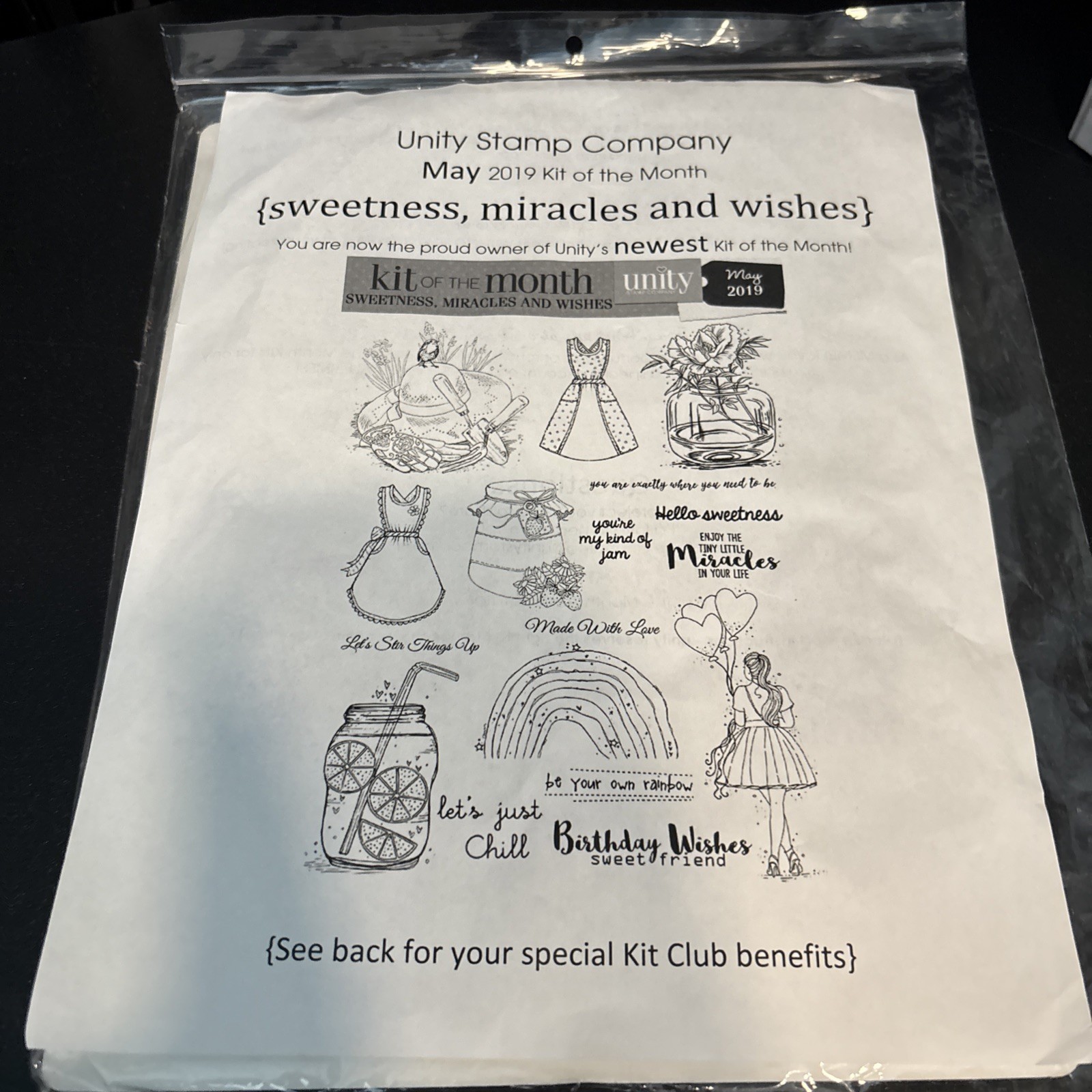 unity stamp company, May 2019 Sweetness, Miracles & Wishes unity stamp company, May 2019 Sweetness, Miracles & Wishes