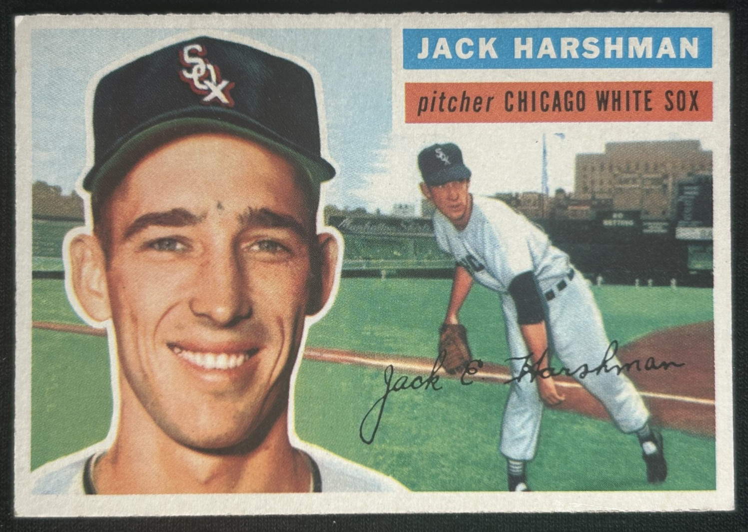 1956 Topps - Jack Harshman #29 EX/VG