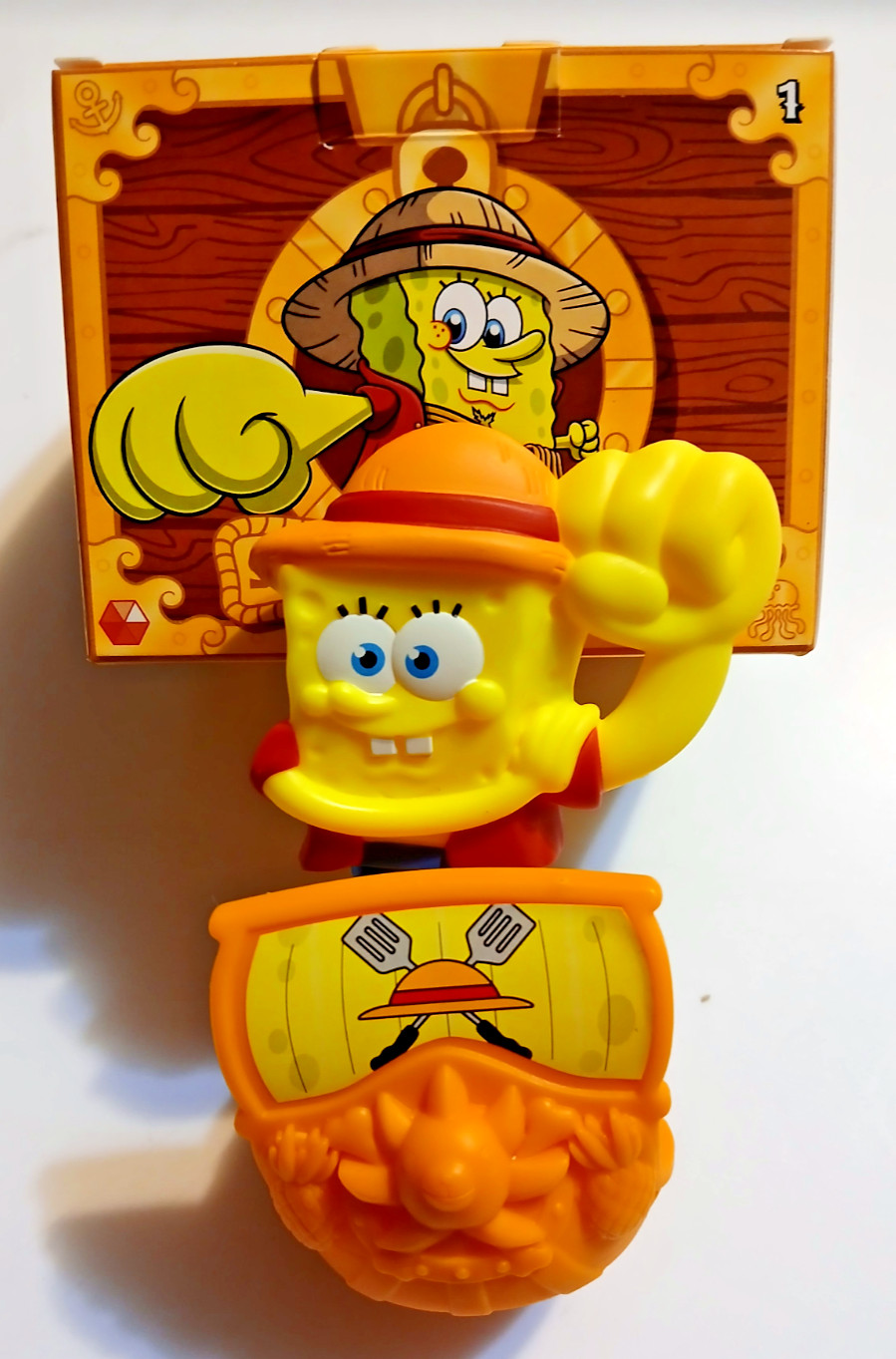 2026 McDONALDS SpongeBob Squarepants X One Piece HAPPY MEAL TOYS