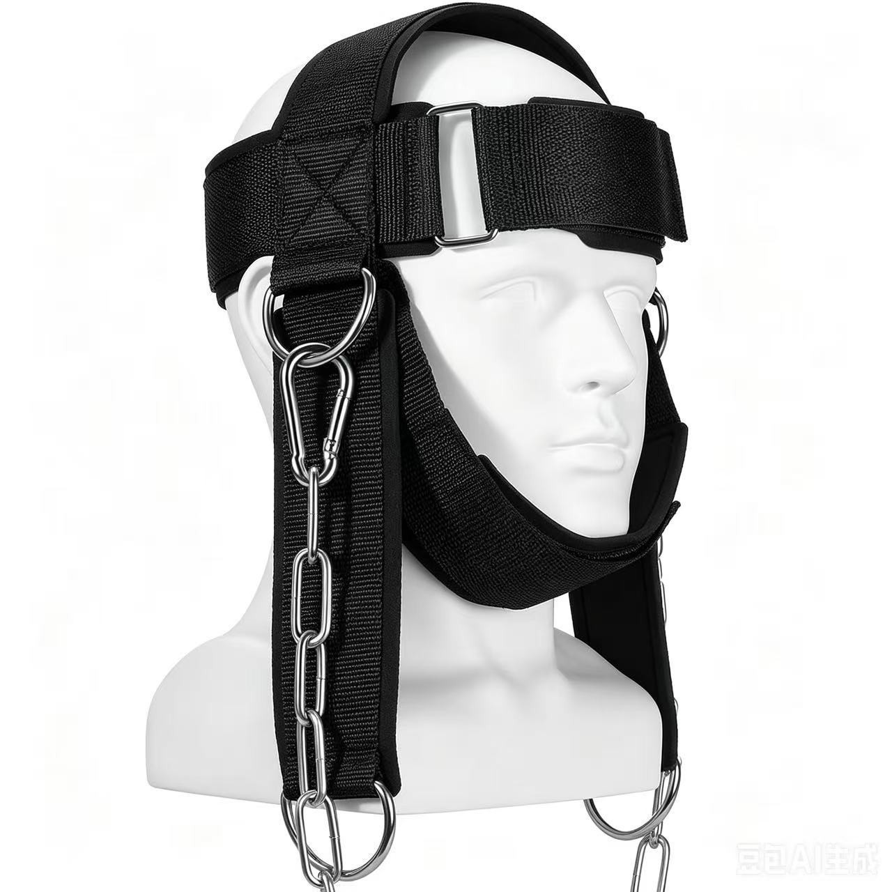 Neck Harness For Weight Lifting Portable Neck Muscle Builder Adjustable Nylon Neck Harness For Weight Lifting Portable Neck Muscle Builder Adjustable Nylon