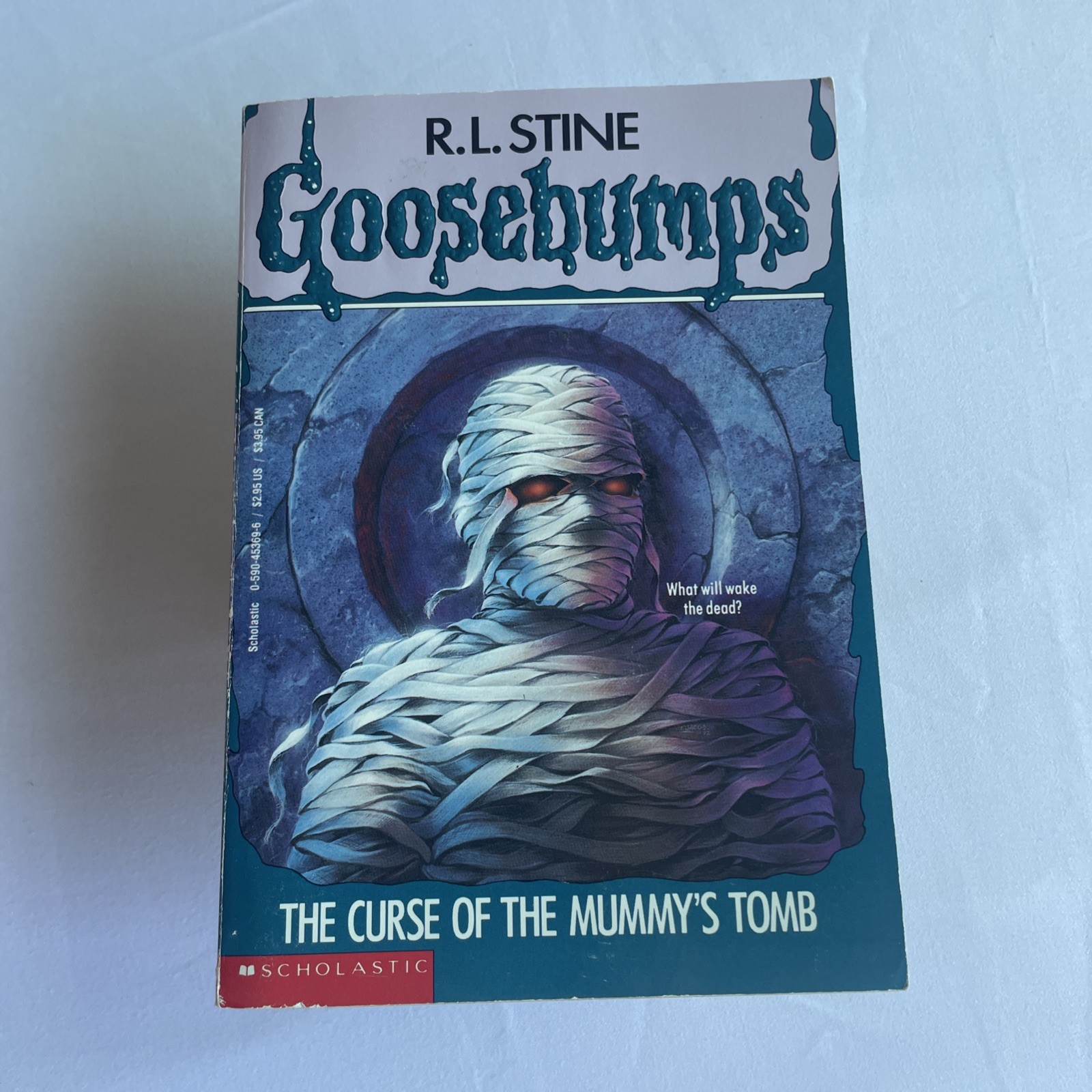 Goosebumps The Curse of the Mummy’s Tomb, Un-numbered 1993 Apple 1st Ed 1st Prt Goosebumps The Curse of the Mummy’s Tomb, Un-numbered 1993 Apple 1st Ed 1st Prt