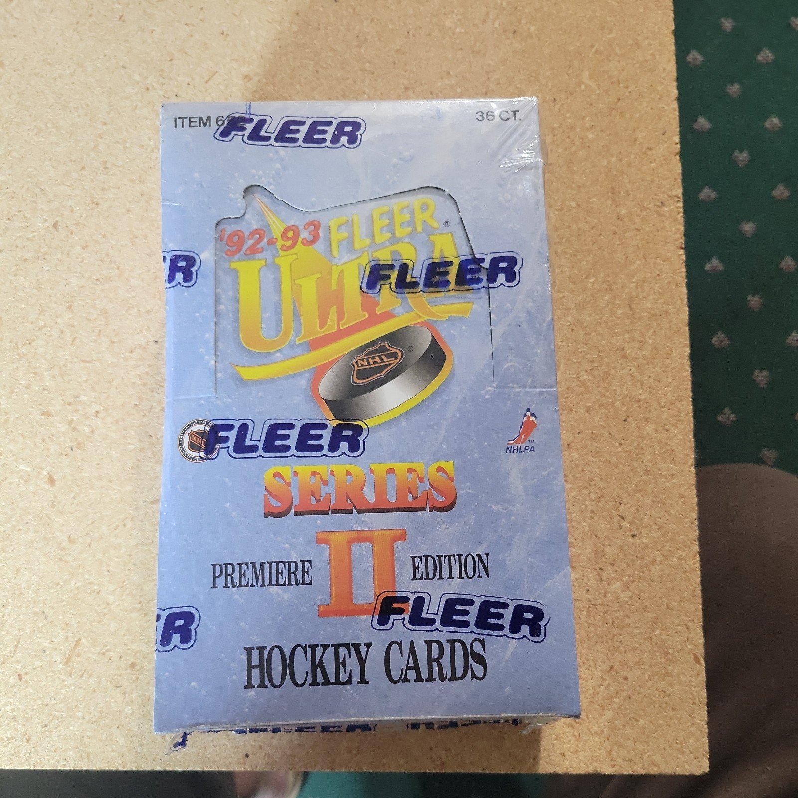 1992-93 FLEER ULTRA NHL HOCKEY WAX BOX SERIES 2 - BRAND NEW FACTORY SEALED 1992-93 FLEER ULTRA NHL HOCKEY WAX BOX SERIES 2 - BRAND NEW FACTORY SEALED