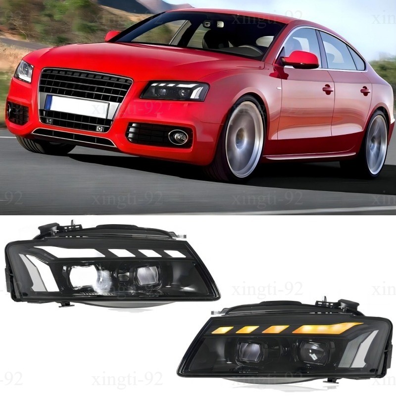 For Audi A5 2008-2011 A Pair Upgraded LED Headlight Lamps Assembly ACCESSORIES For Audi A5 2008-2011 A Pair Upgraded LED Headlight Lamps Assembly ACCESSORIES