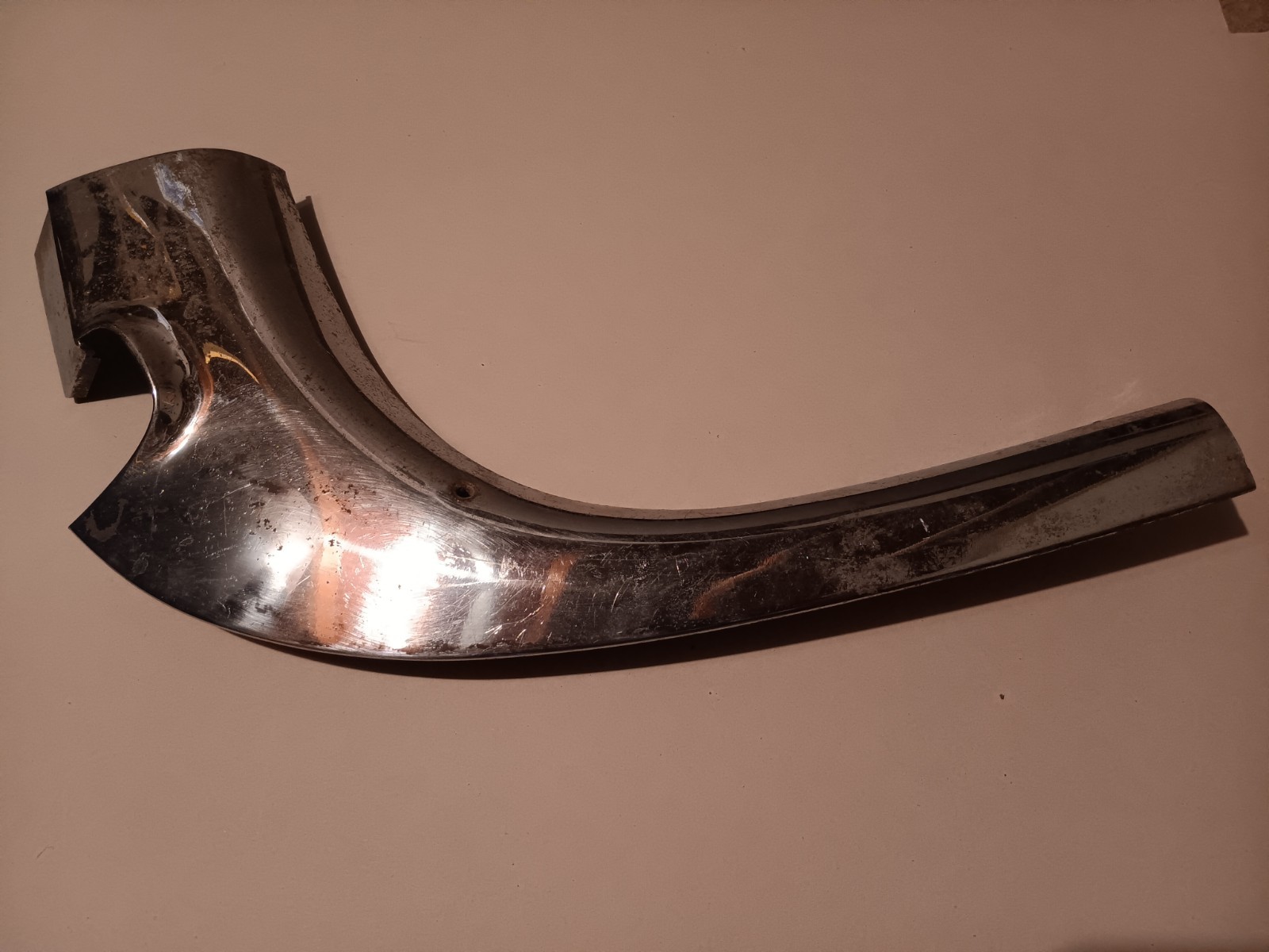 1955 1956 1957 Chevy Nomad Interior Garnish Molding Driver Upper Rear Curved 1955 1956 1957 Chevy Nomad Interior Garnish Molding Driver Upper Rear Curved