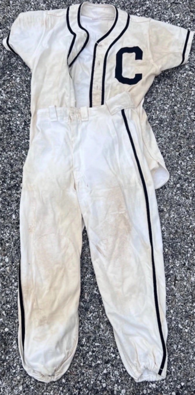 Vintage 1950s Or 1960s Baseball Uniform Distressed Oliver Brothers John D A Walt