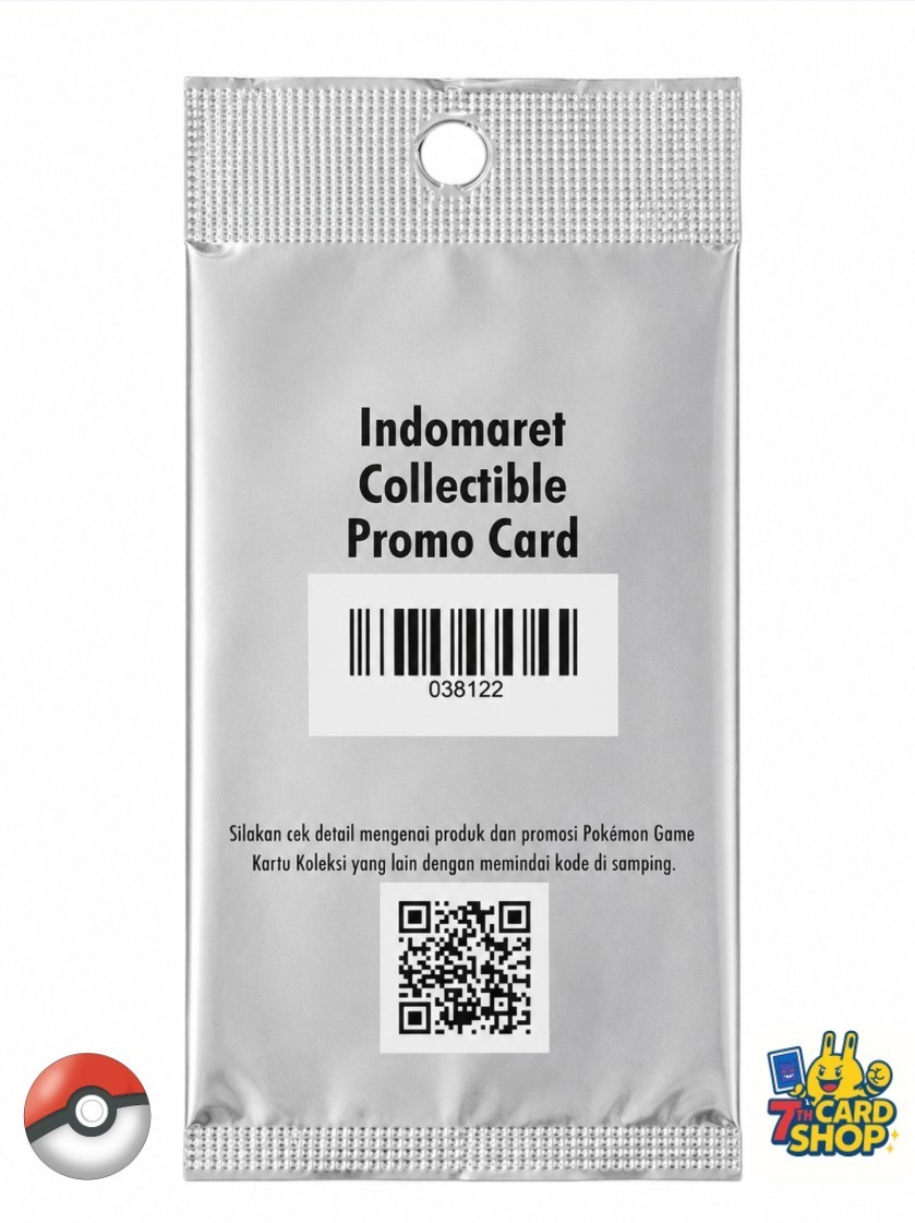 2021 Pokemon Indomaret Indonesia exclusive PROMO Sealed Pack