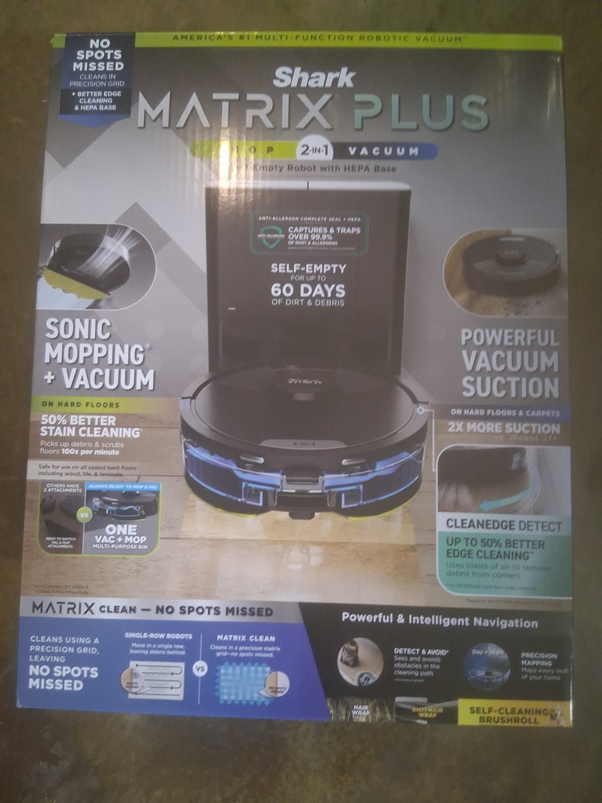 Shark AI Ultra 2in1 Robot Vacuum & Mop - Black (RV2610WA) Shark AI Ultra 2in1 Robot Vacuum & Mop - Black (RV2610WA)