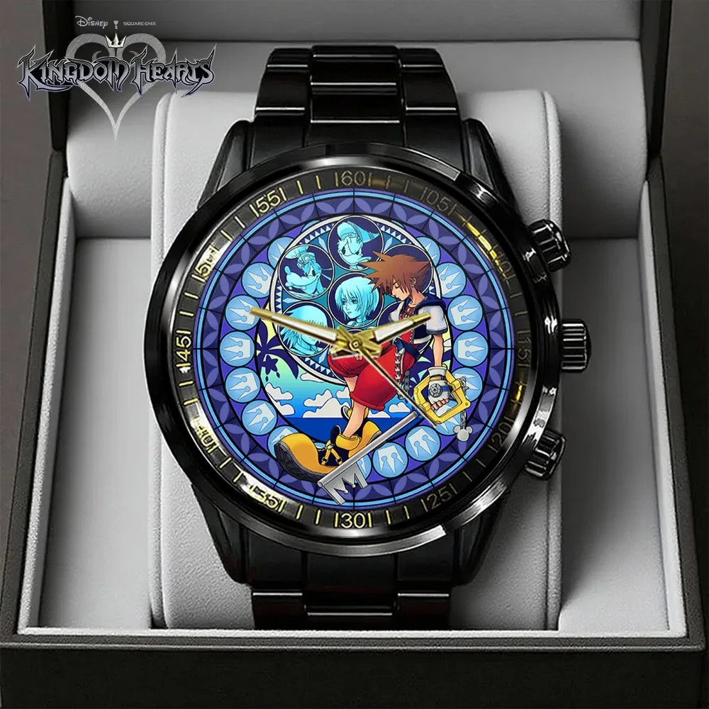 Kingdom Hearts 25th Anniversary Black Stainless Steel Watch –7117