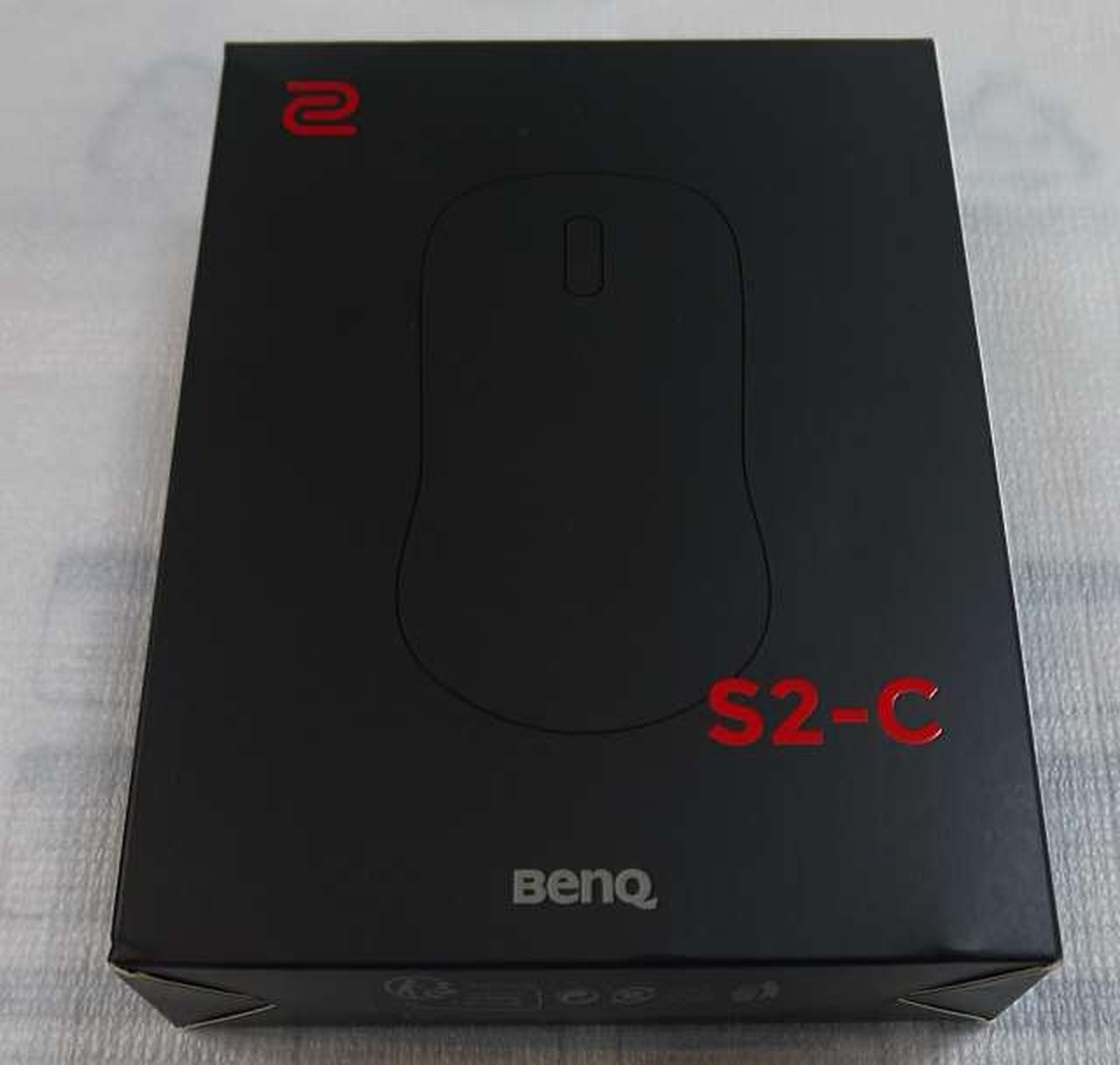 BenQ Zowie S2-C Black Wired Gaming Mouse BenQ Zowie S2-C Black Wired Gaming Mouse