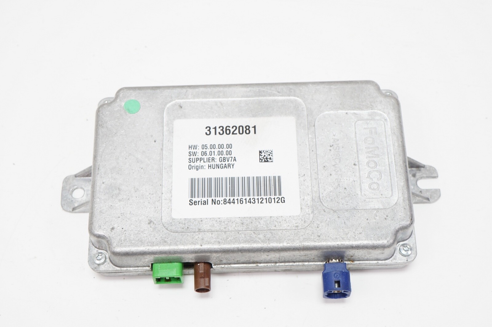 Volvo S60 V60 Rear Camera Park Assist Control Module OEM 2011 - 2018