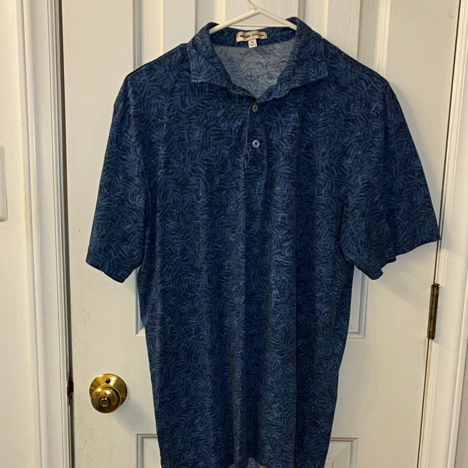 Peter Millar Summer Comfort Polo Lot of 2 Blue M Short Sleeve