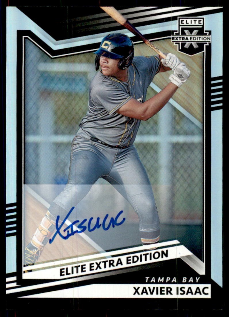 2022 Panini Elite Extra Edition #29 Xavier Isaac Signatures AUTO