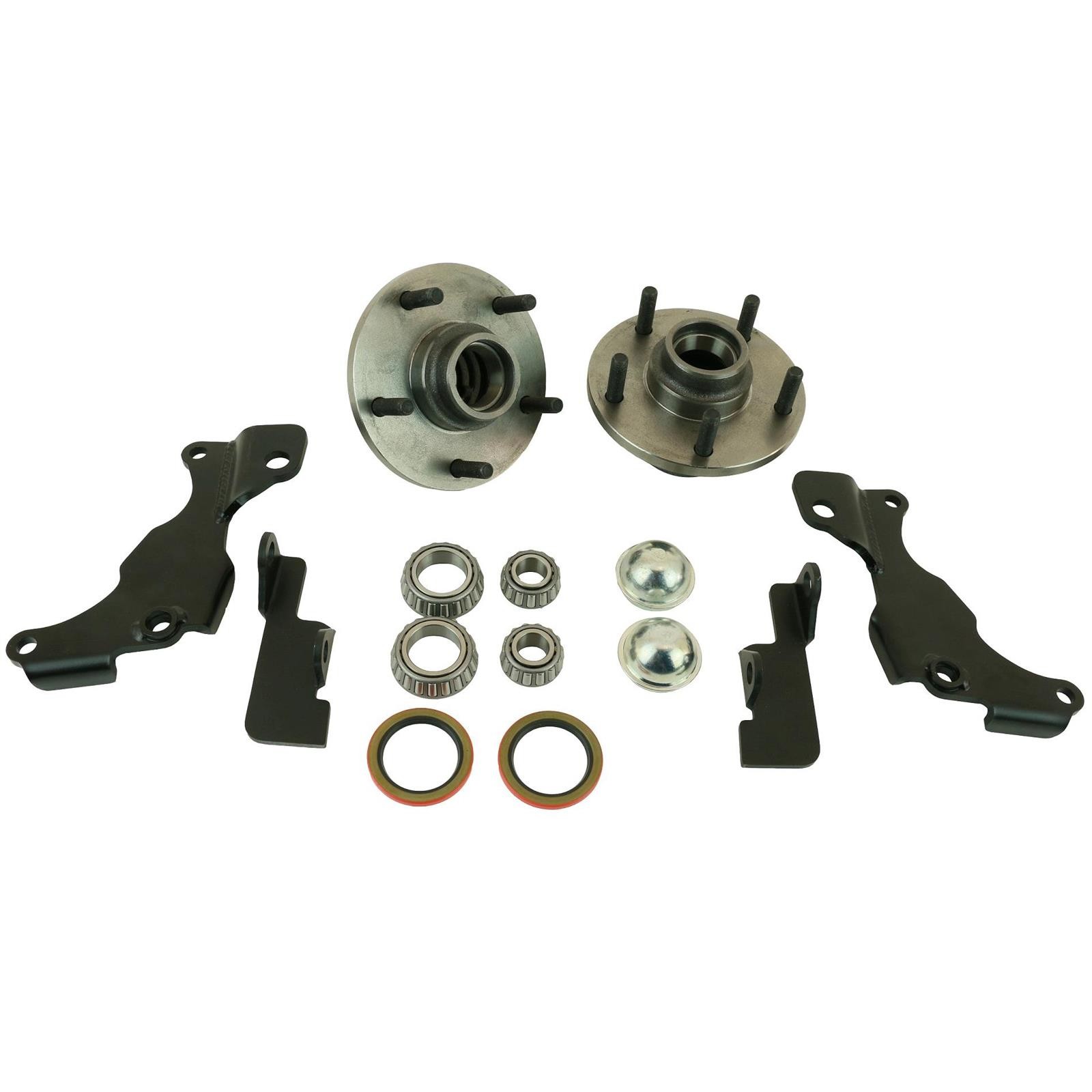 Ridetech 11529595 Front Brake Retention Kit, 1965-82 Corvette