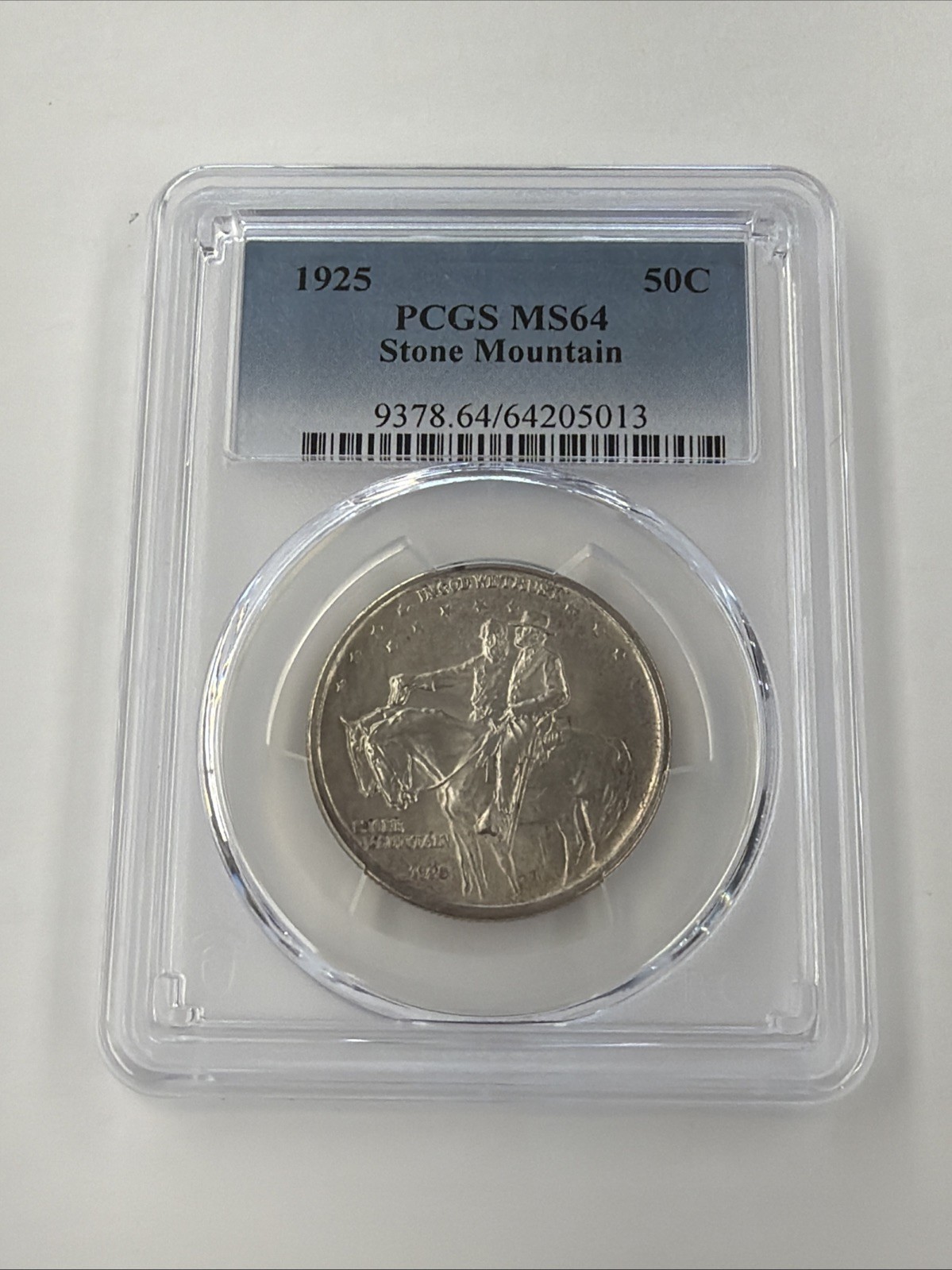 1925 50c PCGS MS64 Stone Mountain