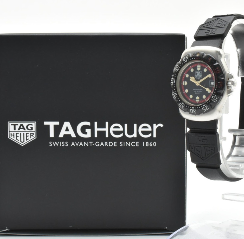 Vintage [EXC+5] Tag Heuer Formula 1 WA1414 Black Qz 27mm Ladies Watch JAPAN